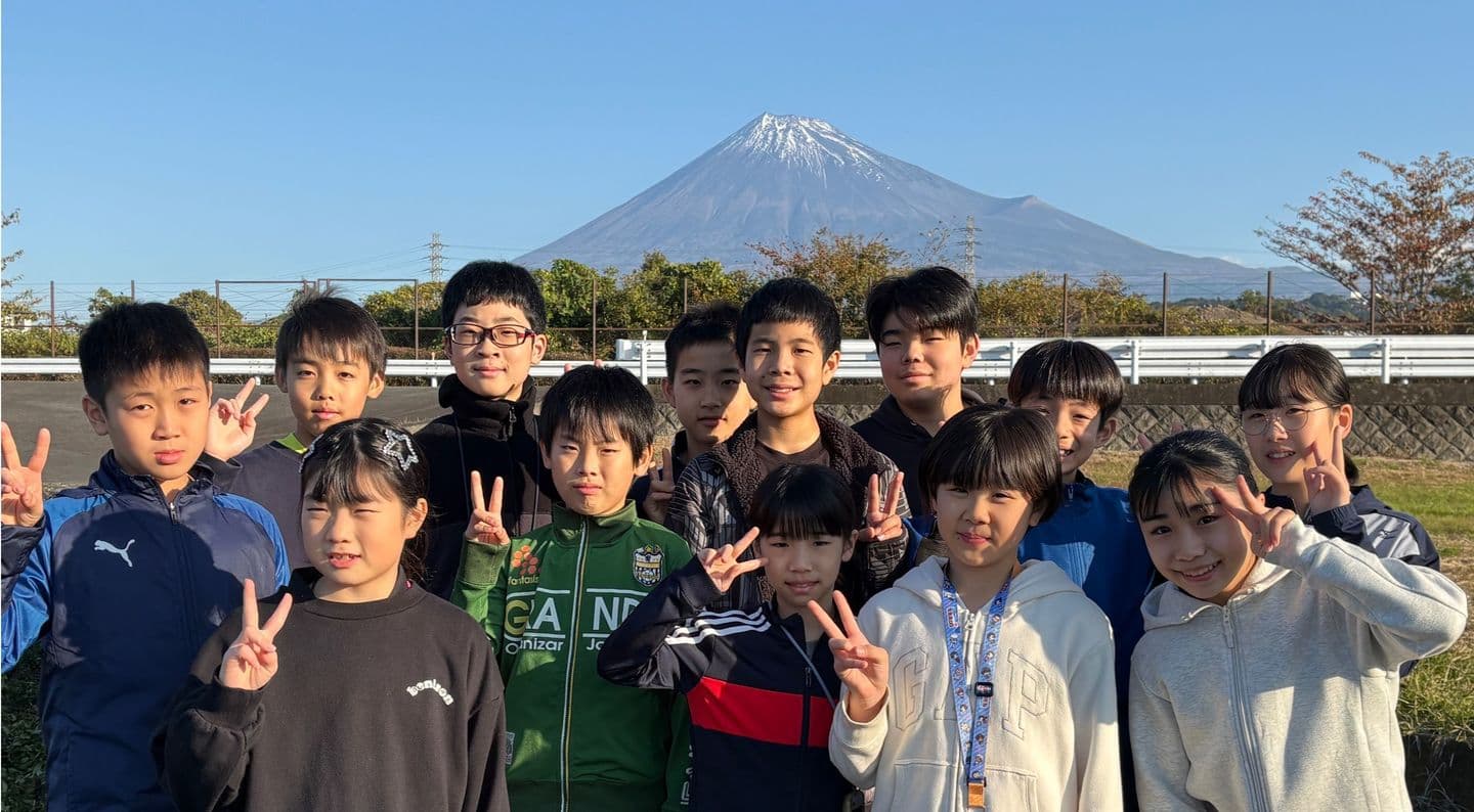 品川・五反田のOverLight卓球道場のジュニアメンバーが富士山合宿に参加